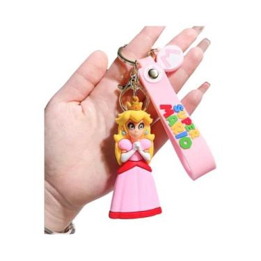 Imagem de Conjunto De Chaveiros De Anime Com 19 Estilos: Mario Bros, Luigi, Toad