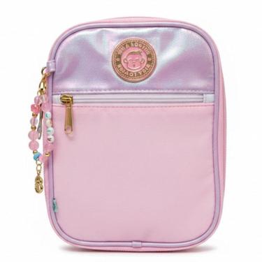 Imagem de Estojo Escolar Infantil Box Kk2634m Rosa - Kika