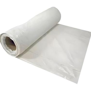 Imagem de Lona Plástica Branco Construção Reforma Obra Grossa 4m X 2 M - R2 Plas