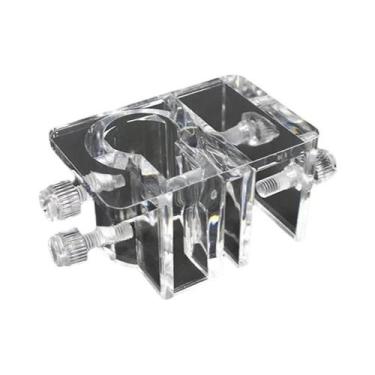 Imagem de Abraçadeira De Acrílico Para Tubo De Água De Aquário, Suporte De Vidro