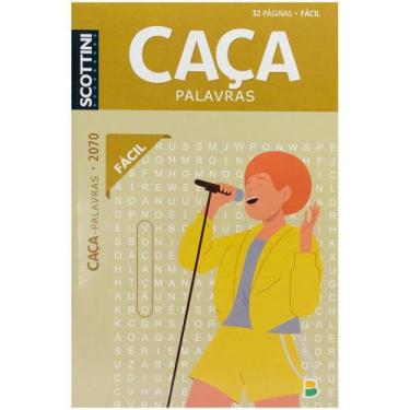 Imagem de Livro - Scottini Caça-Palavras (32p) N.2070 (Fácil)