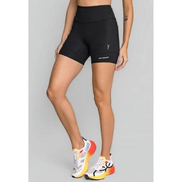 Imagem de BERMUDA ZERO ACUCAR 21KM SOU CORREDORA PRETO GG-Feminino