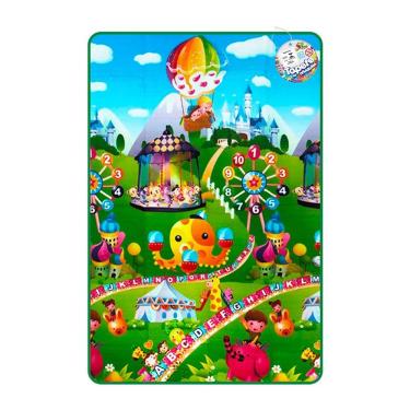 Imagem de Tapete de Atividades Infantil Bebe Com Proteção Térmica 180 x 120 CM