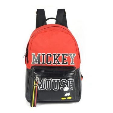 Imagem de Bolsa Mochila Mickey Mouse Disney Com Chaveiro - Disney Mickey Mouse, 