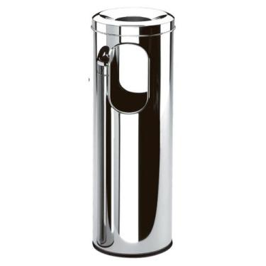 Imagem de Cinzeiro Papeleiro Brinox em Aço Inox 20x59 cm
