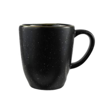 Imagem de Caneca De Porcelana Grande 380mL Ryo Volcano Preto Oxford
