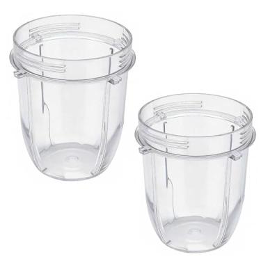 Imagem de 2 peças de reposição de copos de 340 ml para copos Ninja Auto-iQ BL2012/BL2013/BL480/BL480D/481/482/486/487/487A/488W/490/491/492/492W/640/642/642W/642Z/680A/682/NN100/NN100A/N101/NN102 (2)