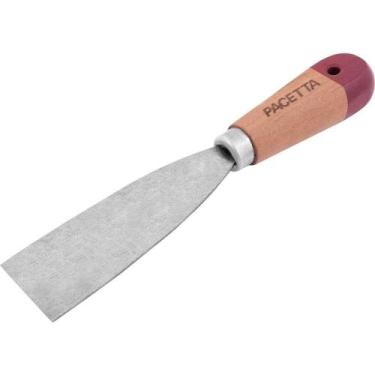 Imagem de Espátula De Aço Forjado, 4 Cm, Com Cabo De Madeira, 1205004 Pacetta Os