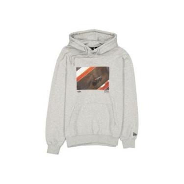 Imagem de MOLETOM NEW ERA CANGURU FECHADO RED BULL RACING KOREA DROP CINZA-Masculino