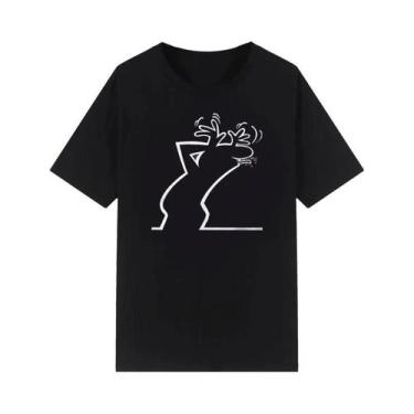 Imagem de Camiseta Unissex De Gola Redonda Casual Estilo Streetwear TV La Linea 