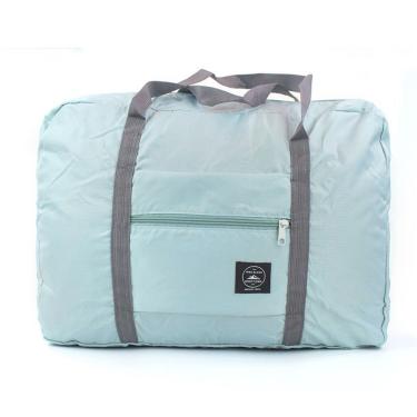 Imagem de Bolsa Dobrável de Viagem OEM Travel Bag 42cm X 33cm X 17cm Verde Unissex com 2 Compartimentos
