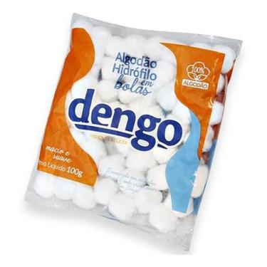 Imagem de Bolas de Algodão 100% Hidrófilo Dengo 100g - Produto Descartável