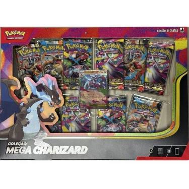Imagem de Box Pokemon Coleçao Mega Charizard Copag 36436