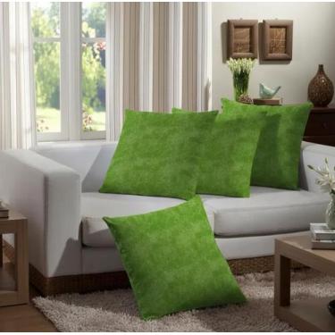 Imagem de 6 Capas de Almofada Decoração Sala ou Quarto 40CM x 40CM - raner, Verd