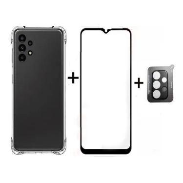 Imagem de Capa Capinha + Película 3d + Pelicula Camera Para Galaxy A53 - Univers