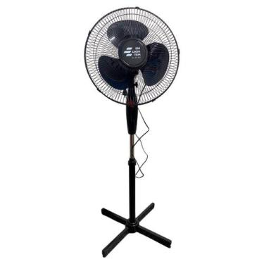Imagem de Ventilador de Coluna Silencioso Pedestal Grande 3 Vel. 110v - Em Casa 