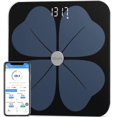 Imagem de Balança de peso de gordura corporal inteligente Vitafit para composiçã