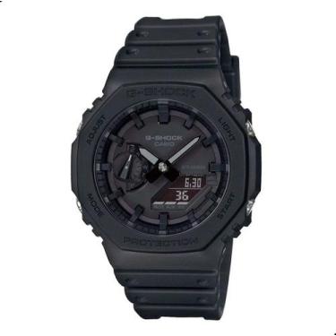 Imagem de Relógio de Pulso Masculino Casio G-Shock Anadigi GA-2100-1A1DR, Preto