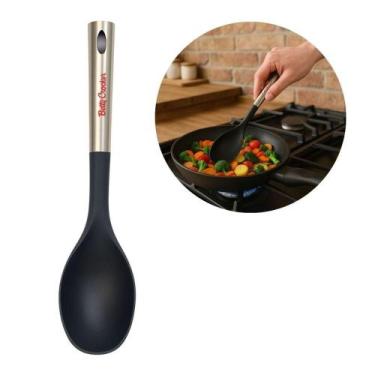 Imagem de Colher para Servir com Alça Cozinha Inox Nylon Betty Crocker