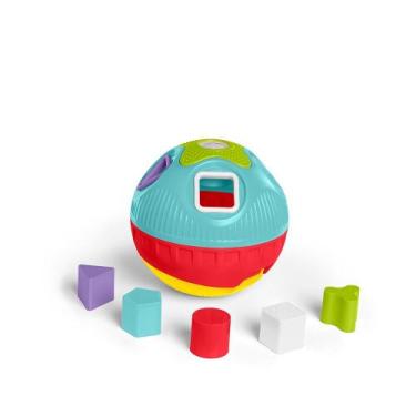 Imagem de Brinquedo Didático Educativo Fun Ball Com Som Encaixar Peças - Tateti