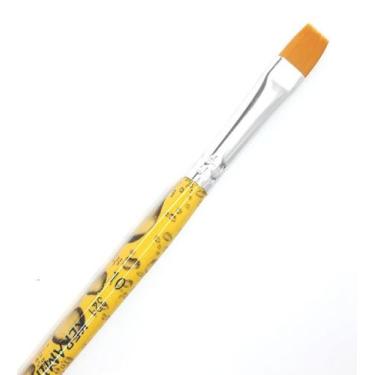 Imagem de Pincel Chato 321-10 Keramik / Desenho Em Unhas E Artesanato
