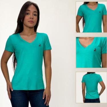 Imagem de Blusinha Feminina Country Tshirt Lisa Bordada Tassa Premium - Tassa Or