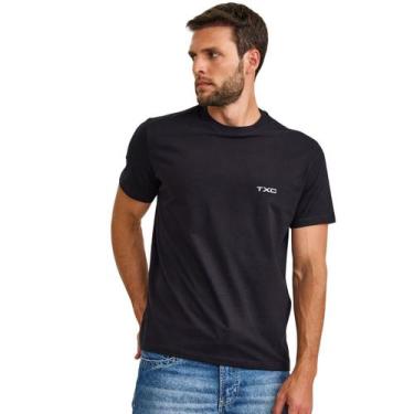 Imagem de Camiseta country T-shirt Masculina Regular Fio 30 TXC - Ref:41114 Tama