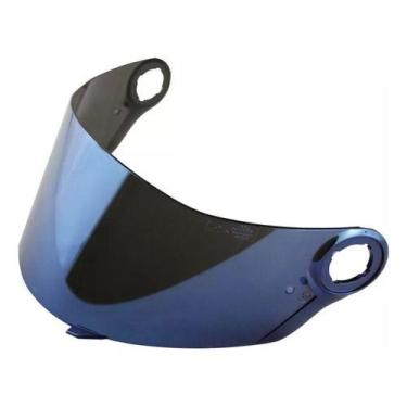 Imagem de Viseira Espelhada Polivisor Ls2 Ff358 Ff396 Iridium Azul - U
