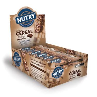Imagem de Barra de Cereal Display c/24 Unidades (528g) - Sabor: Bolo de Chocolat