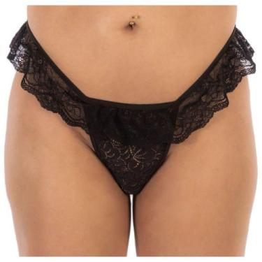 Imagem de Calcinha Tailandesa Masculina com Pérolas e Abertura no Bumbum - Sutil