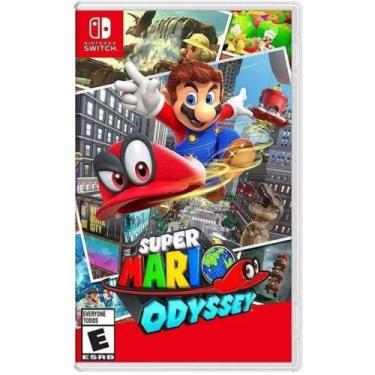 Imagem de Super Mario Odyssey Mídia Física Original Lacrado Switch