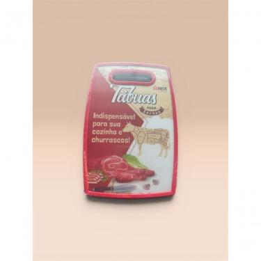Imagem de Tábua para Corte Plástica Resistente para Alimentos Vermelho Nix House