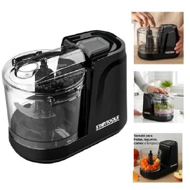 Imagem de Processador e Triturador Elétrico de Alimentos Yeet Mini Mixer Multiprocessador 350ml P...