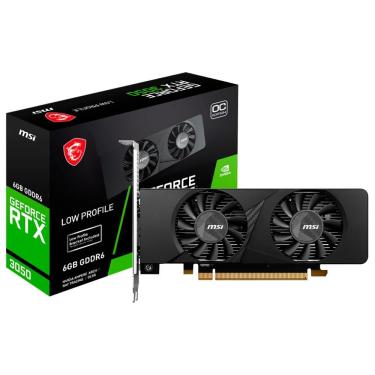 Imagem de Placa de Vídeo Geforce RTX 3050 LP OC 6GB GDDR6 para Games e Criação de Conteúdo MSI 91...