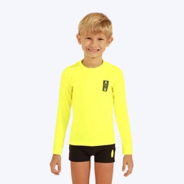 Imagem de Conjunto de Nadar Camiseta e Sunga Infantil Menino Banana Danger 54020