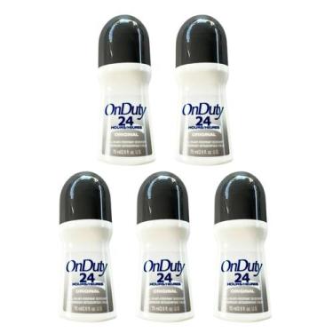 Imagem de Desodorante antitranspirante roll-on sem fragrância 5 unidades 50 ml -