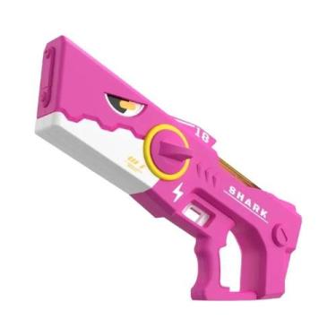 Imagem de Pistola De Água Elétrica Grande Capacidade Em Formato De Tubarão Com D