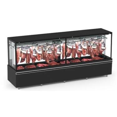 Imagem de Expositor De Acougue Gancheira 3000 Ar Forcado Vanguard Refrimate