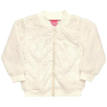 Imagem de Jaqueta Infantil Pelo Kamylus 10674, G, Creme