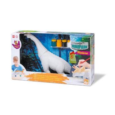 Imagem de Dinossauro Para Colorir e Pintar Dinopark Bee Toys 