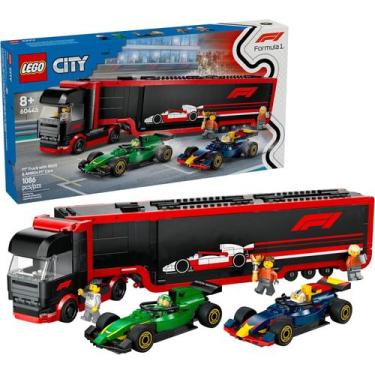 Imagem de LEGO CITY - Caminhão F1 com carros RB20 e AMR24 60445