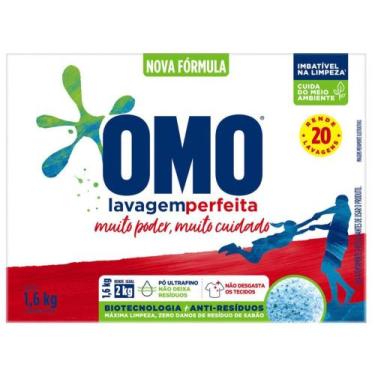 Imagem de Sabão em Pó Omo Lavagem Perfeita - 1,6kg