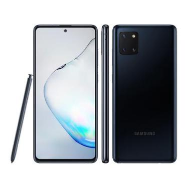 Imagem de Smartphone Samsung Galaxy Note 10 Lite 128GB Preto Octa-Core 6GB RAM T