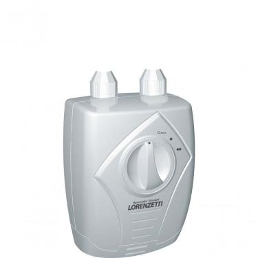 Imagem de Aquecedor Elétrico Versátil 5500W Baixa Pressão para Banheiro Branco Lorenzetti 220V