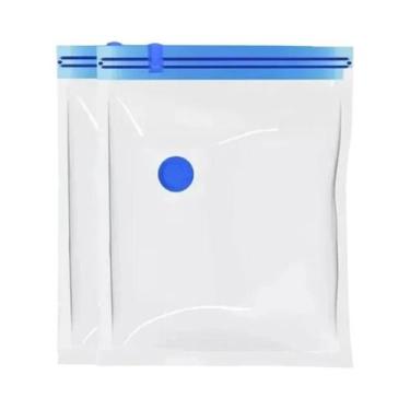 Imagem de Saco De Compressão a Vácuo Transparente Grande E Reforçado Para Armaze