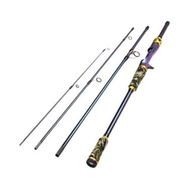 Imagem de Vara De Pesca Portátil Ultraleve De 4 Seções BAKAWA, Vara De Spinning 