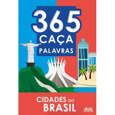 Imagem de Livro - 365 Caça-Palavras - Cidades do Brasil