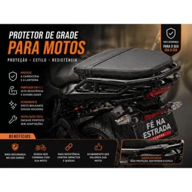 Imagem de Almofada para assento de moto 26x27x5 Antiderrapante Viagem Longa Ofer