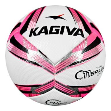 Imagem de Bola Campo Kagiva C11 Brasil Oficial Profissional, Branco, Único, Únis