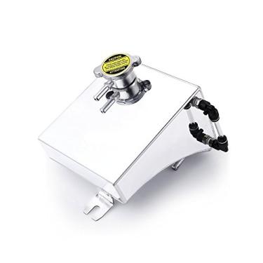 Imagem de Kit de reservatório de tanque de descarga de resfriamento de prata de alumínio Heinmo para Nissan 240SX S13 SR20DET KA24DE